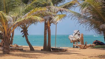 Kalpitiya Beach, North-Western Province, Sri Lanka.
